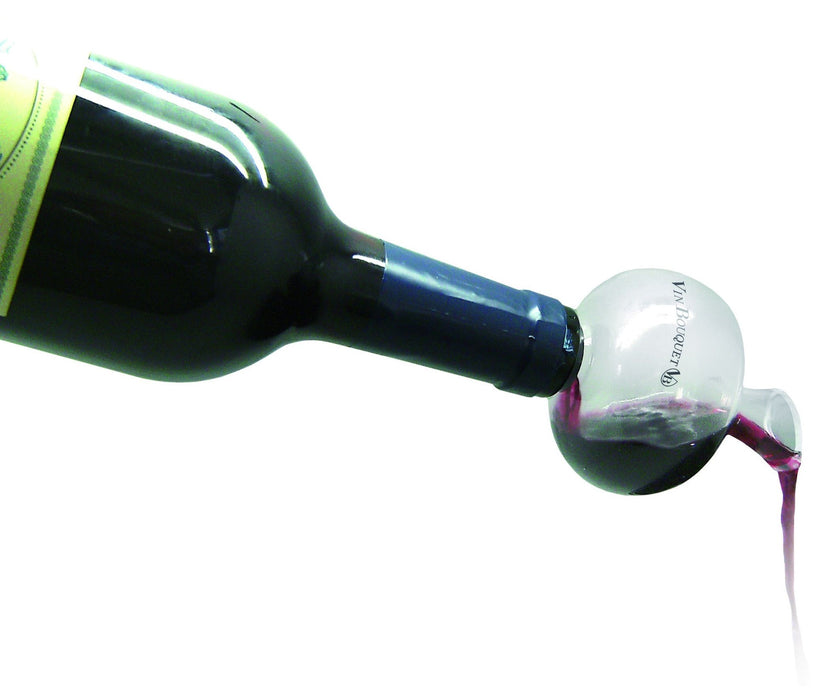 Стъклен мини декантер Vin Bouquet - 2 в 1