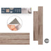 Винил Gift Decor Parquet Сив 24 броя