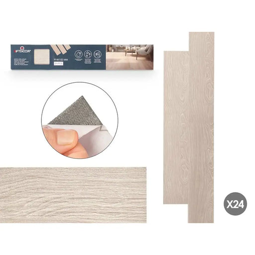 Винил Gift Decor Parquet Сив 24 броя