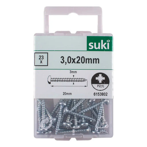 ВИНТ ЗА ДЪРВО 3X20 ММ SUKI 23 БРОЯ