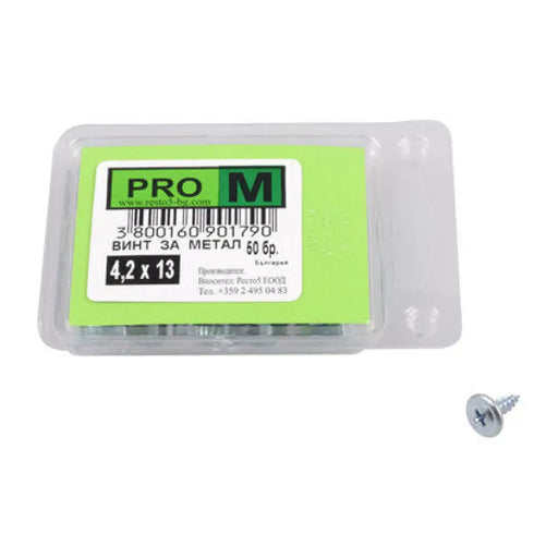 ВИНТ ЗА МЕТАЛ 4.2X13 ММ PRO M 50 БРОЯ