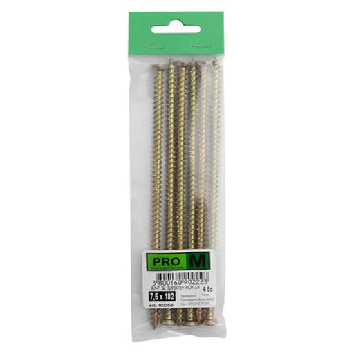 ВИНТОВЕ ЗА ДИРЕКТЕН МОНТАЖ 7.50X182MM 6 БРОЯ PRO M