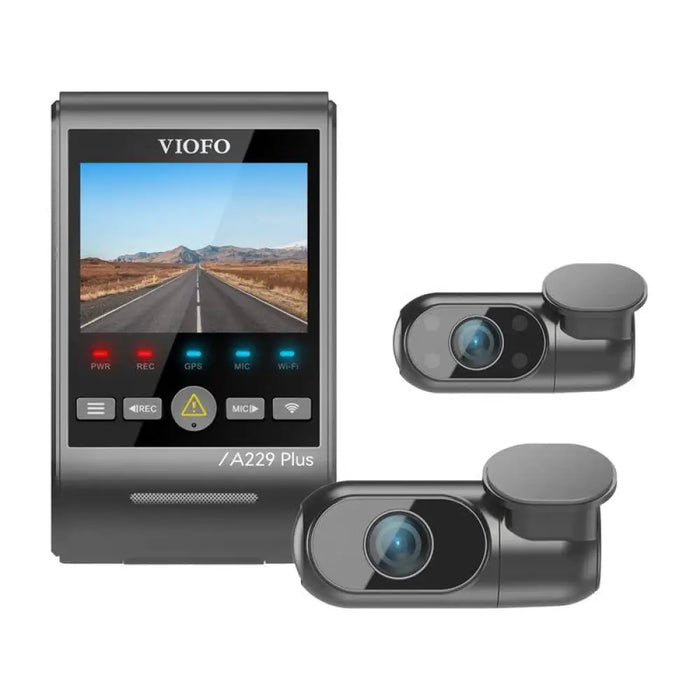 VIOFO A229 PLUS 3CH 2K + 1080p WiFi GPS