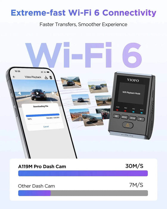 VIOFO A119M Pro видеорекордер