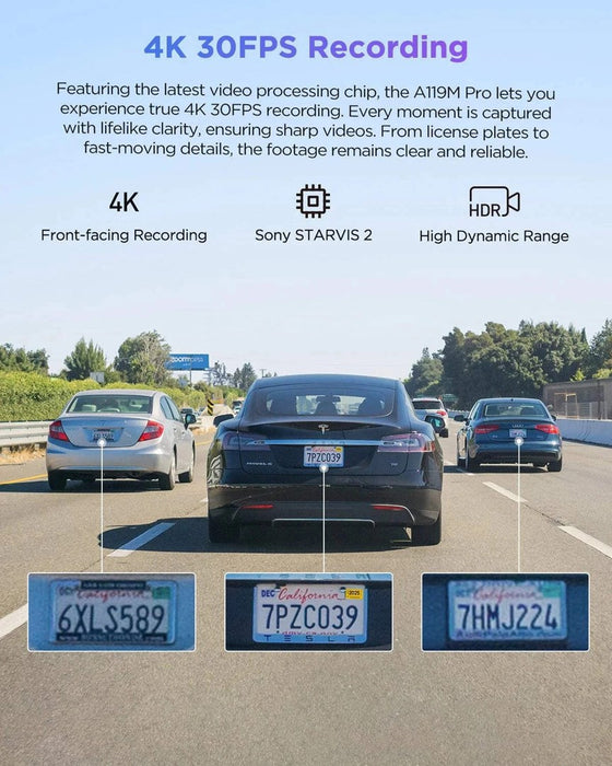 VIOFO A119M Pro видеорекордер