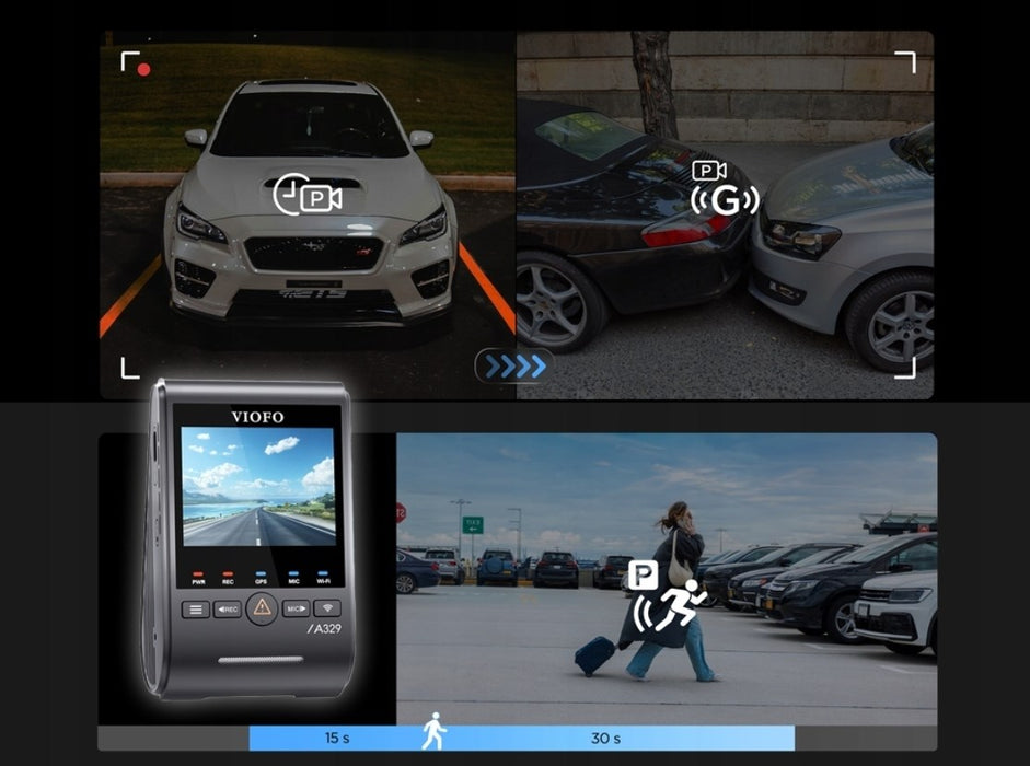 VIOFO A329S 3-канален GPS видеорекордер