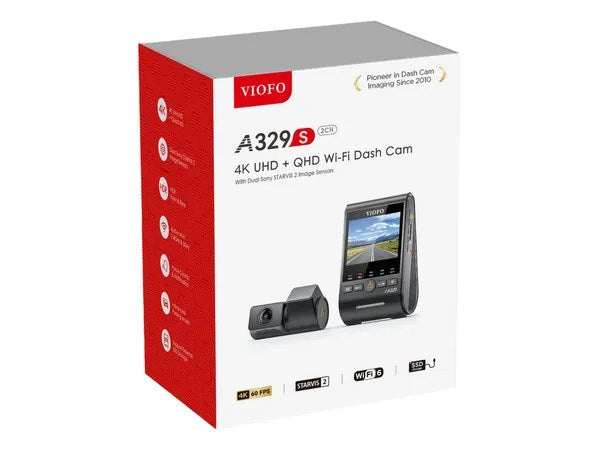 VIOFO A329S 2-канален GPS видеорекордер