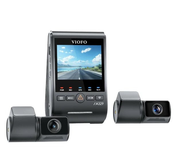 VIOFO A329T 3-канален GPS видеорекордер