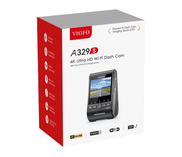 VIOFO A329S 1-канален GPS видеорекордер