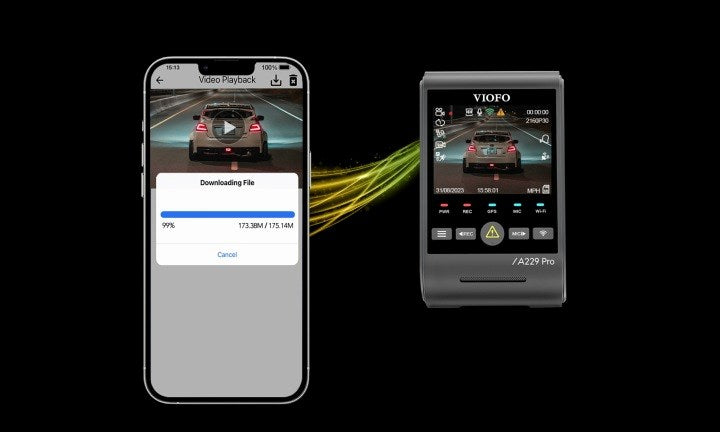 VIOFO A229 PRO 1CH-G GPS видеорекордер