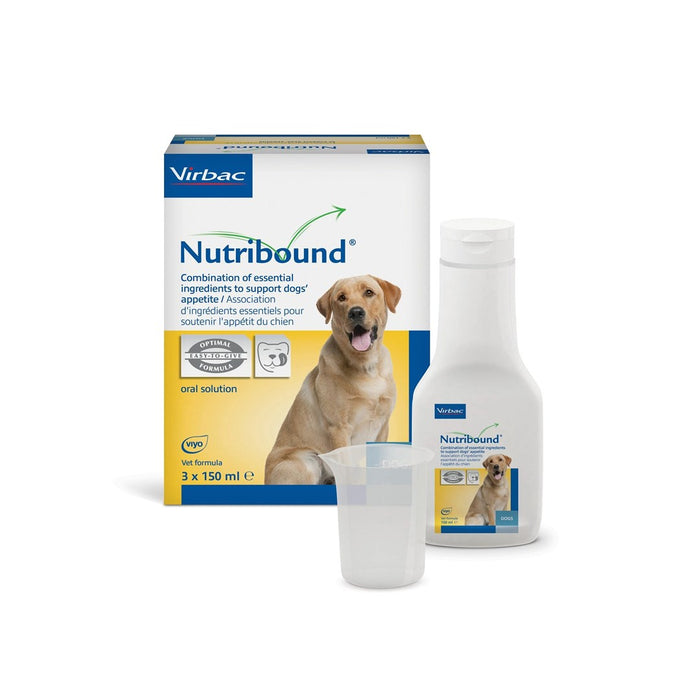 VIRBAC Nutribound Convalescence - хранителни добавки за кучета - 3x150ml