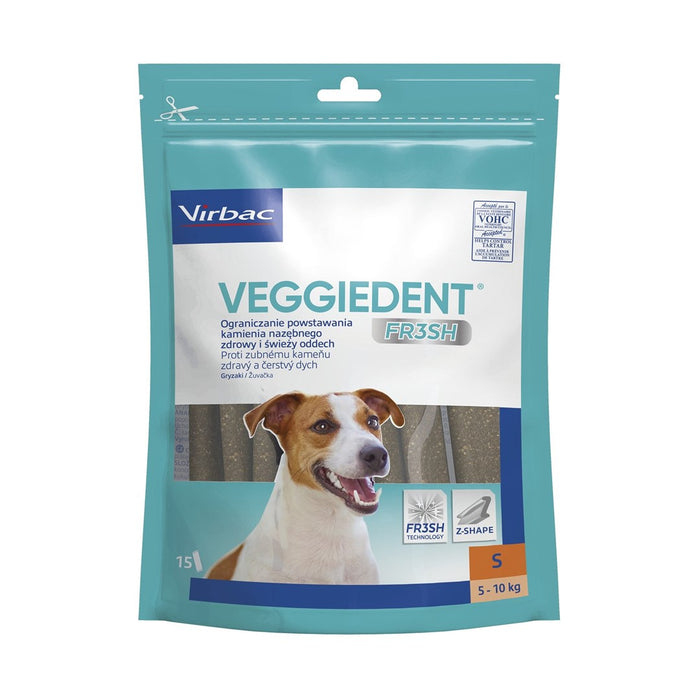 VIBRAC Veggiedent Fresh S - лакомство за кучета - 228 г