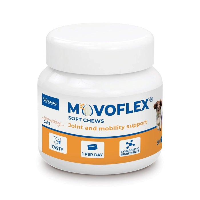 VIRBAC Movoflex M Joints - добавки за кучета - 30 бр.