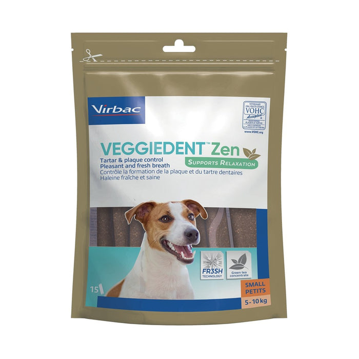 VIRBAC Veggiedent Zen S - лакомство за кучета - 114 г