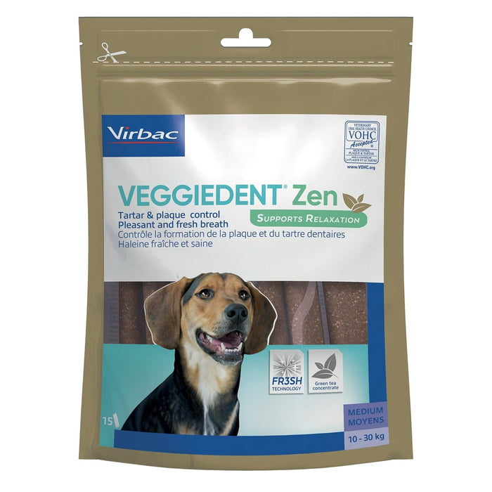VIRBAC Veggiedent Zen M - лакомство за кучета - 352,5 г