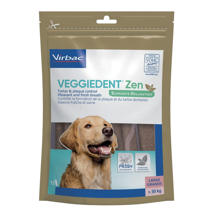 VIRBAC Veggiedent Zen L - лакомство за кучета - 502,5 г
