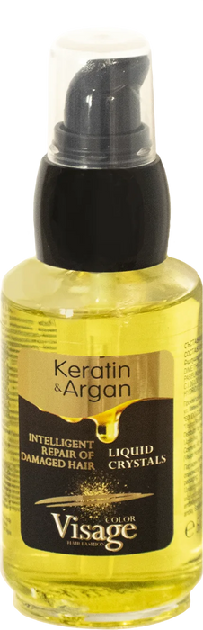 Течни кристали за коса с кератин и арган, 50 ml