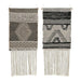 Висяща украса DKD Home Decor Бежов Сив Тъмно сив Ресни Boho