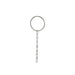 Висяща украса DKD Home Decor Дърво Син Бял Сив Розов 33 x 3