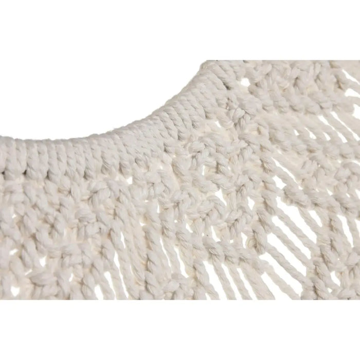 Висяща украса Home ESPRIT Син Бял Кафяв Boho Ресни (2 броя)