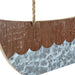Висяща украса DKD Home Decor Платноходка Кафяв Многоцветен