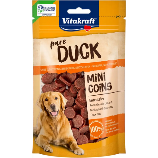 VITAKRAFT Duck Mini Coins - лакомство за кучета - 80гр
