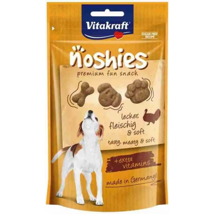 VITAKRAFT Noshies Turkey - лакомство за кучета - 90гр
