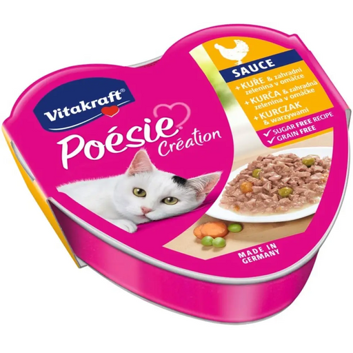 VITAKRAFT POESIE CREATION SOS пиле/зеленчуци - мокра храна