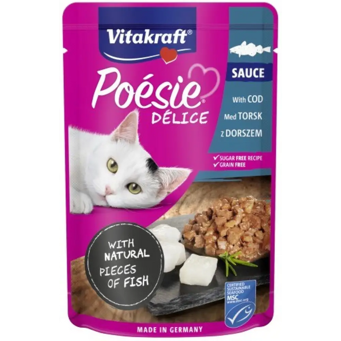 VITAKRAFT Poésie Delice Fish selection - мокра храна