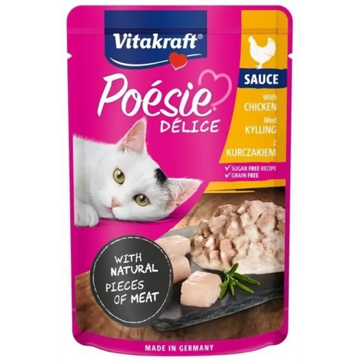 VITAKRAFT POESIE DELICE пиле - мокра храна за котки - 85гр