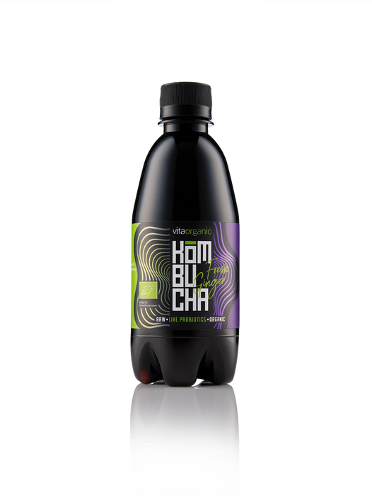 Био комбуча с джинджифил, 330 ml