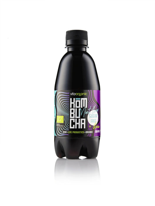Био комбуча с вкус на мента с подсладител, 330 ml
