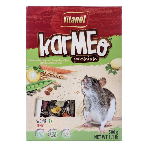 VITAPOL Karmeo Premium - храна за плъхове - 500гр