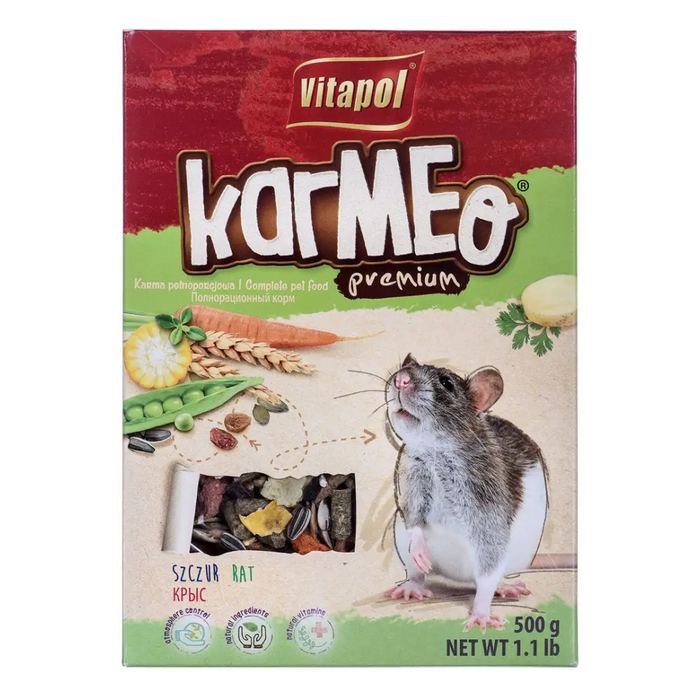 VITAPOL Karmeo Premium - храна за плъхове - 500гр