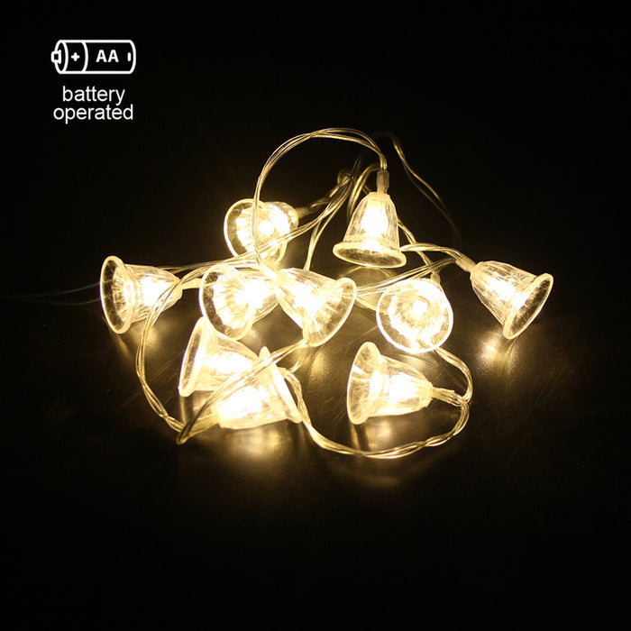 КОЛЕДНО ОСВЕТЛЕНИЕ КАМБАНКИ 10LED 100CM VITO 5620711