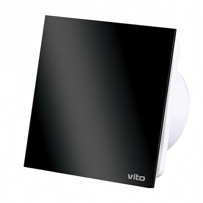 ВЕНТИЛАТОР ЗА БАНЯ VITO 100 GLASS BLACK