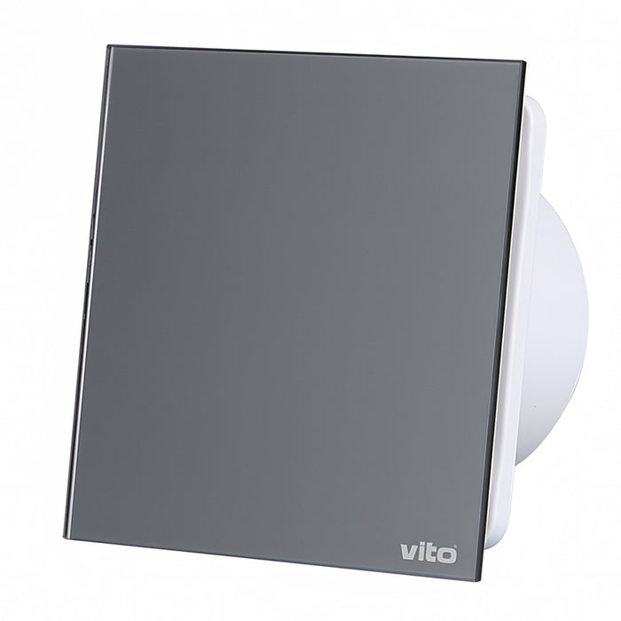 ВЕНТИЛАТОР ЗА БАНЯ VITO 100 GLASS GREY