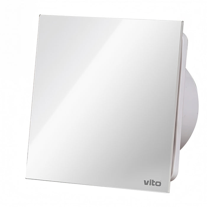ВЕНТИЛАТОР ЗА БАНЯ VITO 100 GLASS WHITE