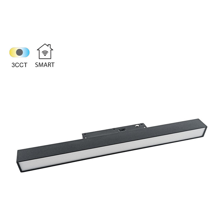 LED ЛИНЕЙНО ТЯЛО 10W 3CCT 30CM ЗА МАГНИТНО-РЕЛСОВ МОНТАЖ VITO