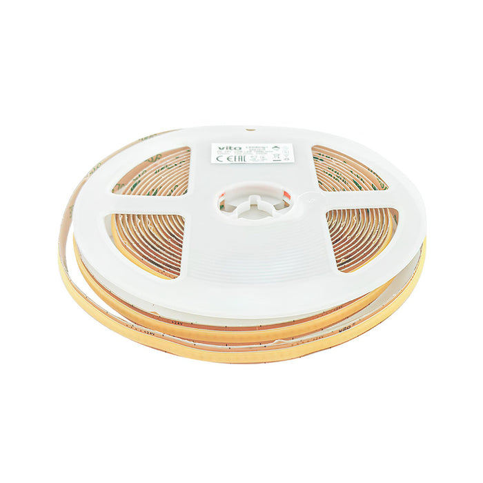 LED ЛЕНТА COB CUT FREE 12W 4000K IP20 5M 24V 720/1 VITO
