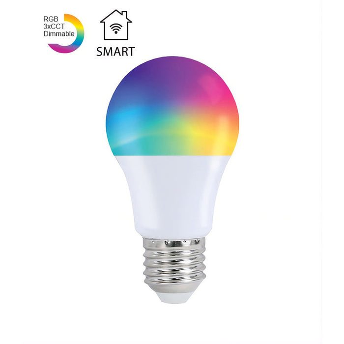 LED SMART КРУШКА RGB+ 3CCT VITO 9W E27 855LM WI-FI SAGA PRO