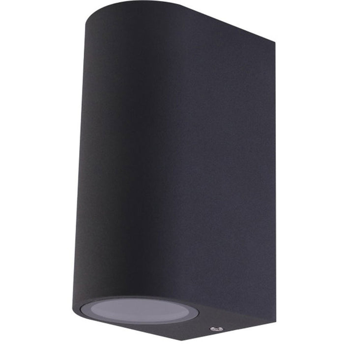 ФАСАДНО ТЯЛО ДВУПОСОЧНА 2X35W GU10 IP44 ГРАФИТ VITO SPIDER-2D