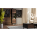 Витрина Cama CORTINA 53x40x182 черна