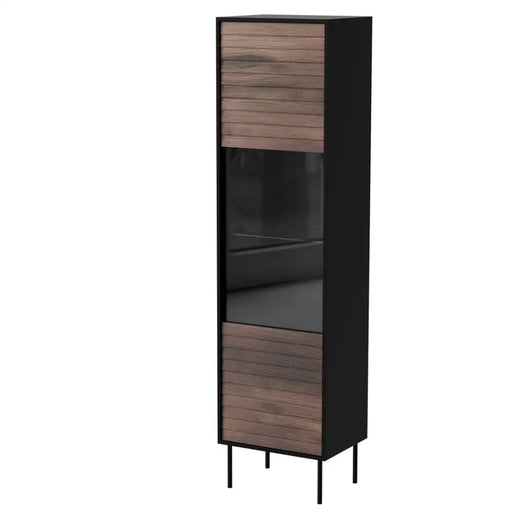 Витрина Cama CORTINA 53x40x182 черна