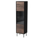 Витрина Cama CORTINA 53x40x182 черна