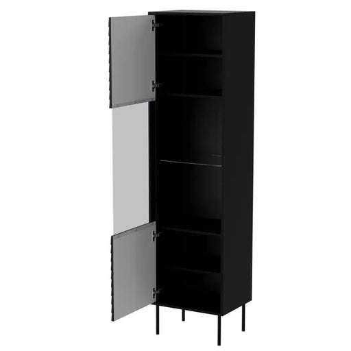 Витрина Cama CORTINA 53x40x182 черна