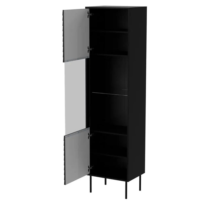 Витрина Cama CORTINA 53x40x182 черна