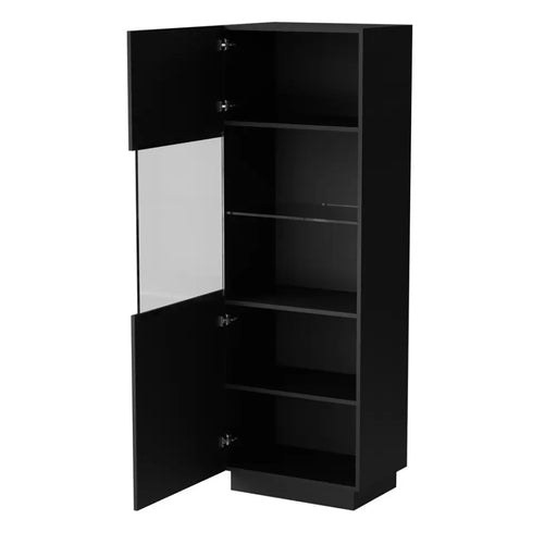 Витрина Cama LIVERTI 59.5x42x178 черна