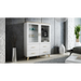 Витрина Cama LOTTA 2D4D бяло + дъб сонома