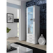 Витрина Cama SOHO S1 бяло/бял гланц